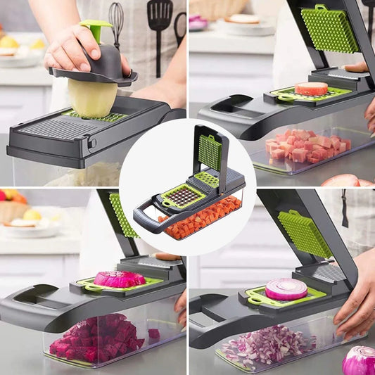 FreshSlice Pro – 15-in-1 Vegetable Chopper & Slicer